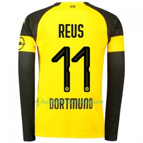 Günstige Fußballtrikots Borussia Dortmund Reus 11 2018-2019 Langarm Heimtrikot kaufen